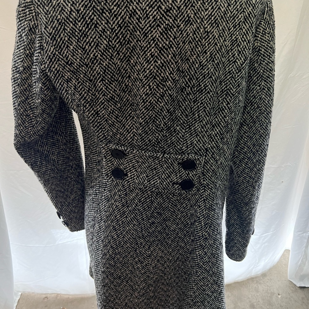 Herringbone Pattern With Red Liner Coat - Super C… - image 8